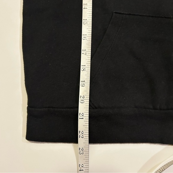 PINK by Victoria’s Secret Black Sequin Logo Spellout Quarter Zip Fleece - Picture 9 of 11